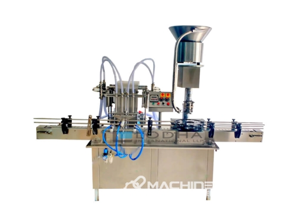 LODHA Pharmaceutical Syrup Filling and Capping Machine