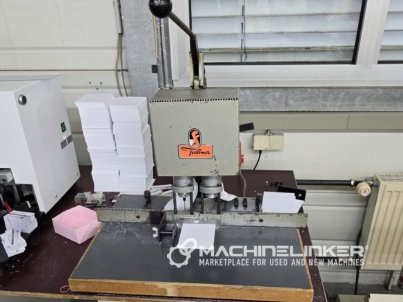 Foellmer paper drilling machine
