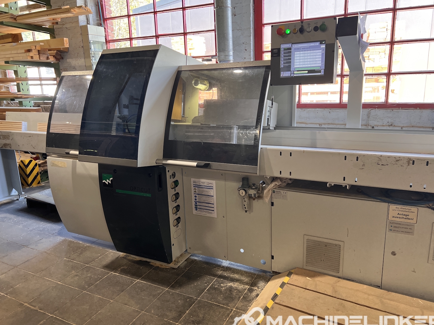 Weinig Dimter OptiCut S90 Schieberkappsäge Dimter – Weinig OptiCut S90