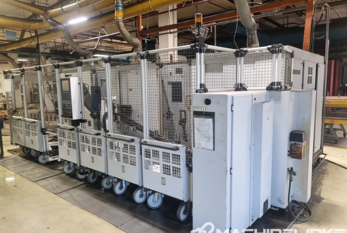 VOLLMER 2x CHD 270 + CHF 270 automated loading line