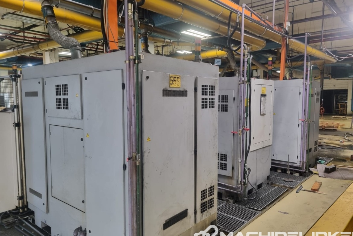 VOLLMER 2x CHD 270 + CHF 270 automated loading line