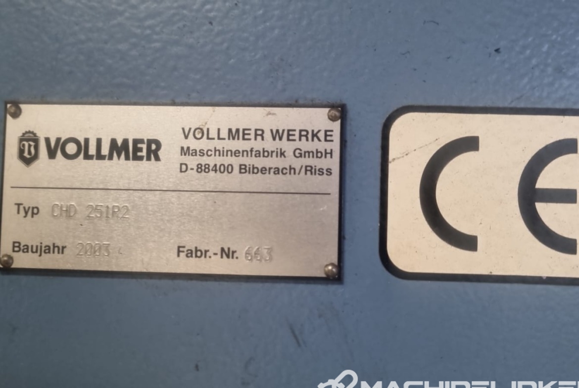 VOLLMER 2x CHD 251 R2 + CHF 270 R1 + ND 270
