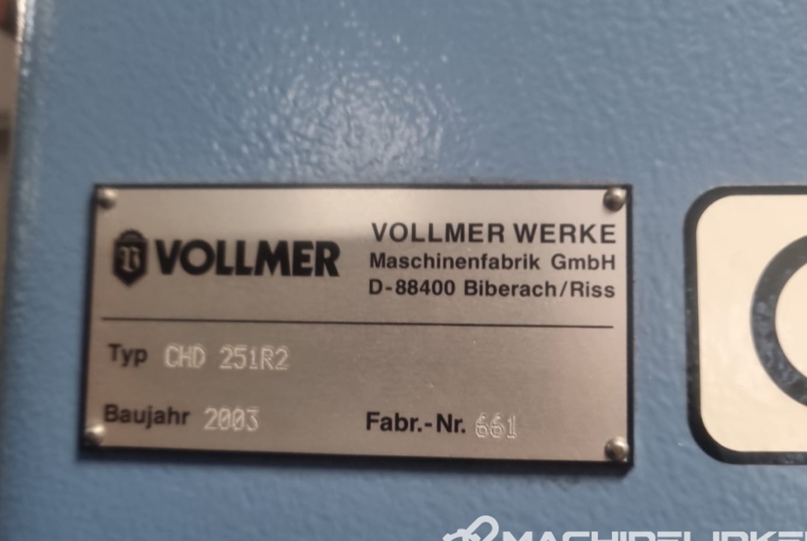 VOLLMER 2x CHD 251 R2 + CHF 270 R1 + ND 270